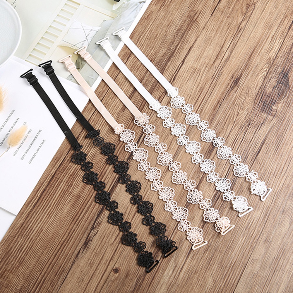 Cặp dây áo ngực vải ren co giãn có thể điều chỉnh quyến rũ