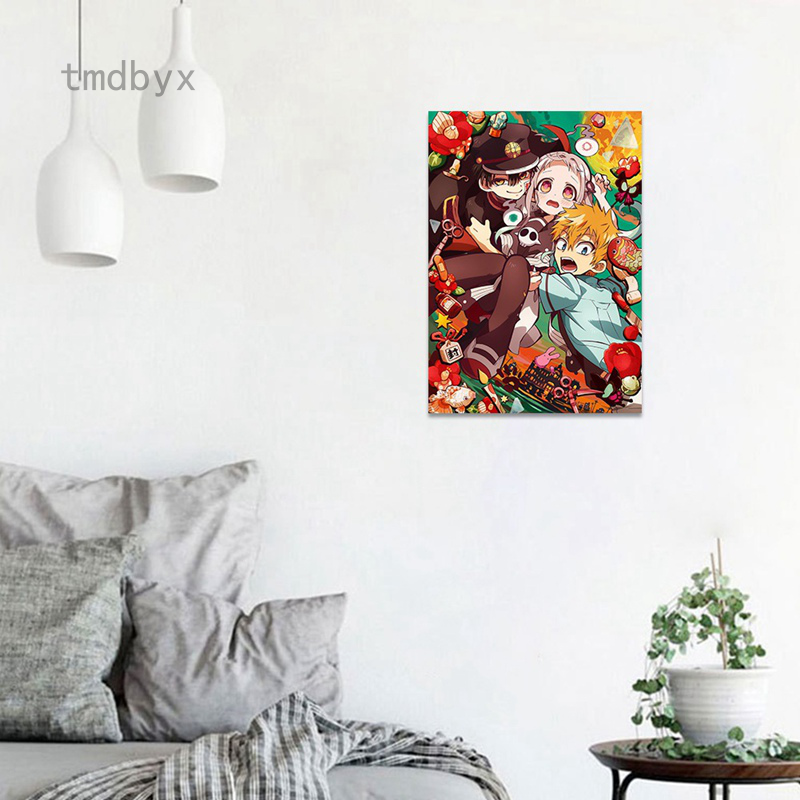Tmdbyx Tranh Treo Poster Hoạt Hình Anime Nhật Bản Hanakuo Kaka Jibaku Shouen