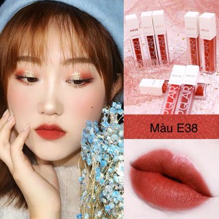 [Sale] [Chính hãng] Son Kem Hojo Smooth Lip Glair Màu E38 : Cam San Hô Hàng Nội Địa Trung