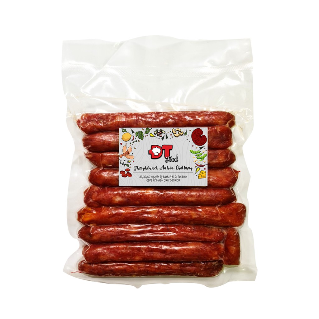 Lạp Xưởng Tôm Trứng Muối 500g