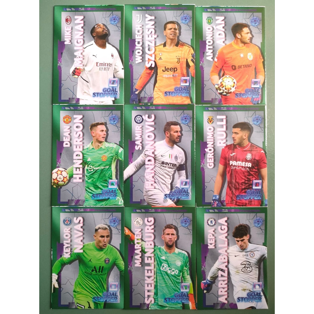 Thẻ SKY UCL GOAL STOPPER | Keylor Navas, Kepa, Maignan, Handanovic, Szczesny, Stekelenburg, Rulli, Dean Henderson, Adan