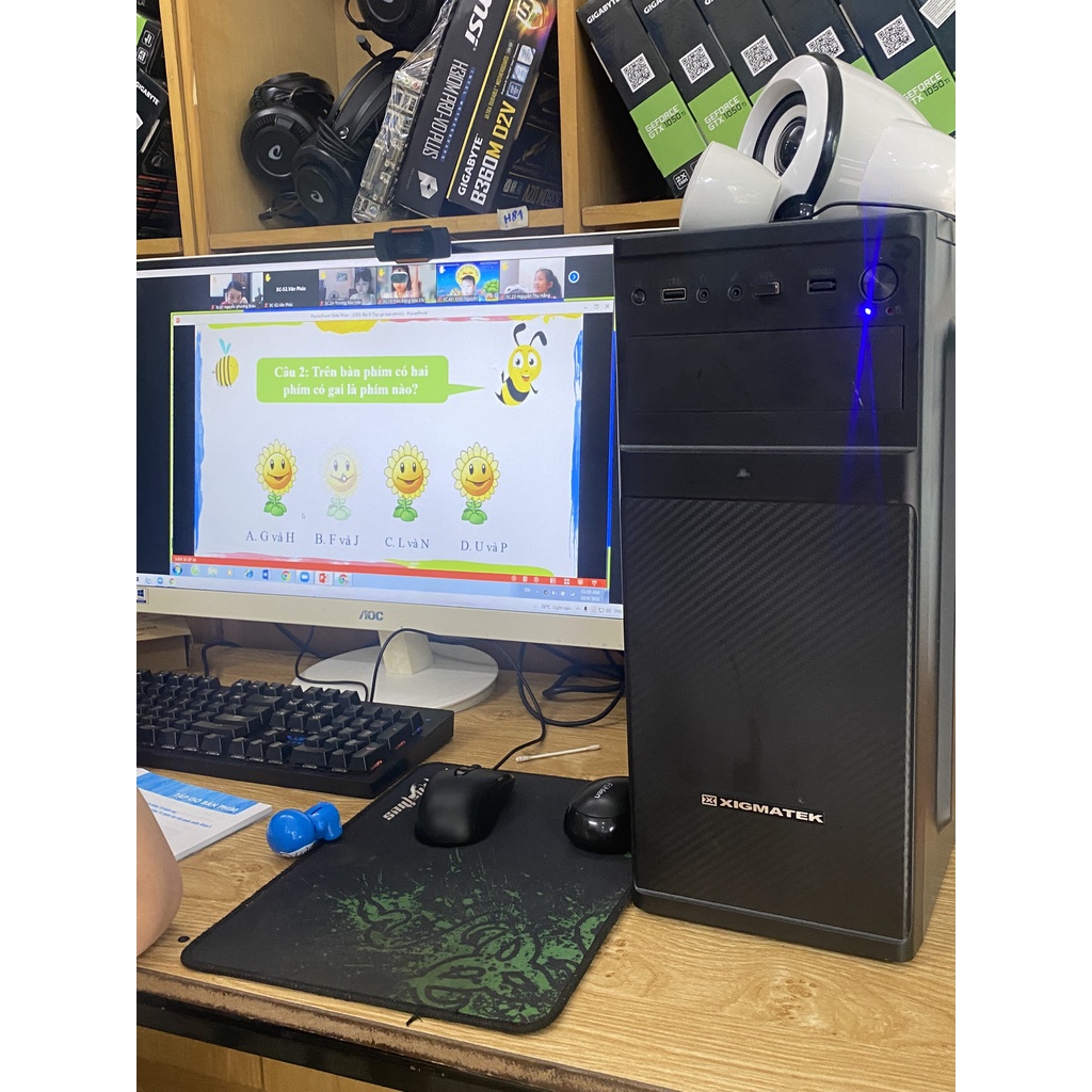 Cây máy tính mới 100% đời mới giá sốc nhiệt luôn Asus H410/i3 10105 /8GB | BigBuy360 - bigbuy360.vn