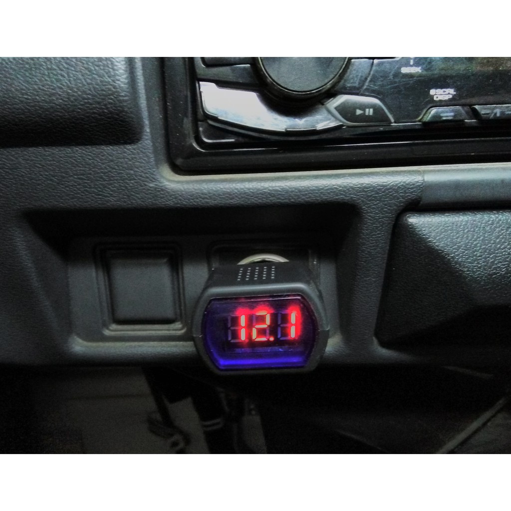 Tẩu đo điện áp acquy ôtô