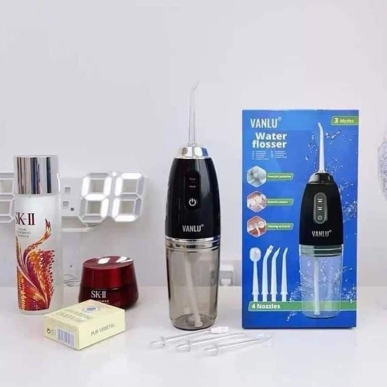 TĂM NƯỚC OPTISMILE VANLU ĐỨC 4 ĐẦU BÀN CHẢI, 3 CHẾ ĐỘ ÁP SUẤT TIỆN DỤNG