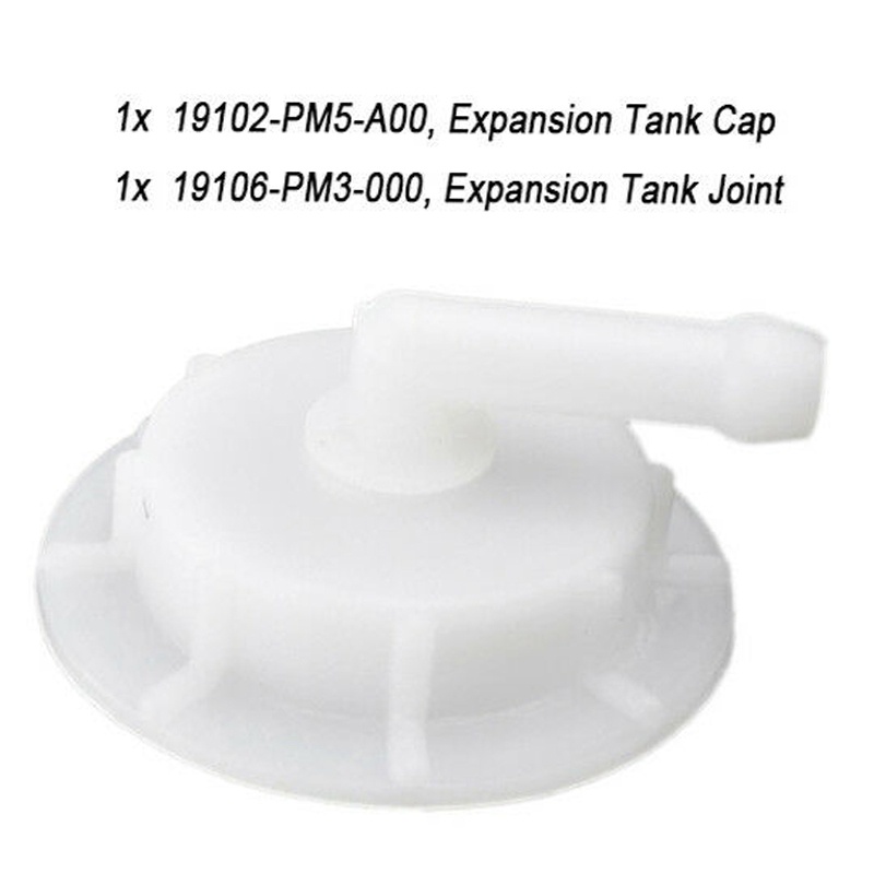 Set 2 Nắp Bình Nhiên Liệu Làm Mát 19102-PM5-A00 19102PM5A00 Cho Honda Accord Acura TL 19106RNAA00