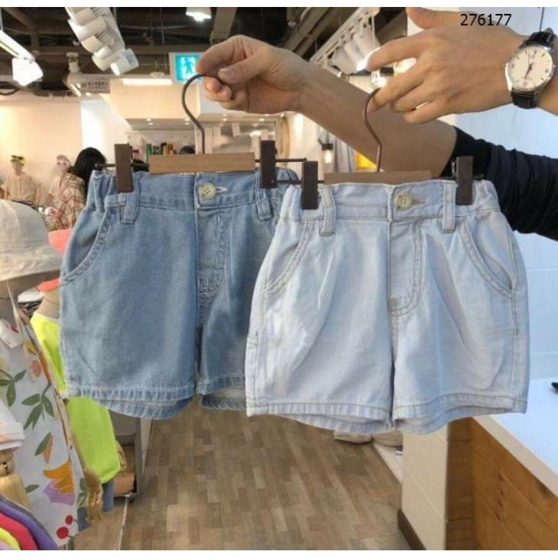 Quần Short jean mềm mại cho bé