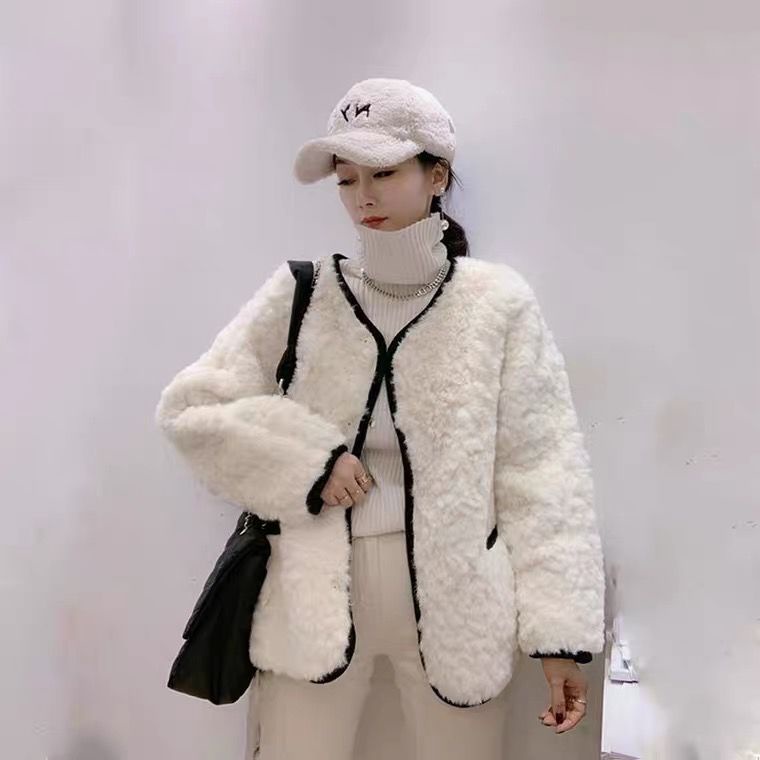 Áo khoác dáng rộng phong cách retro thời trang dành cho nữ