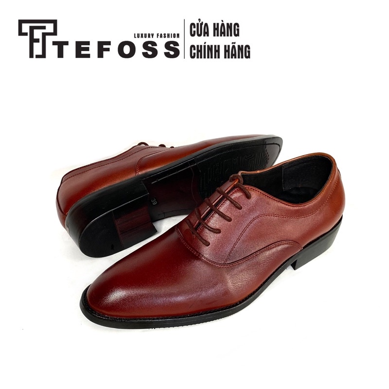 Giày tây công sở TEFOSS HT002 da thật size 38-44