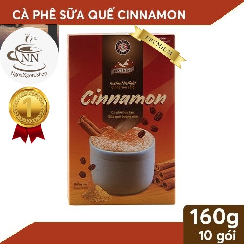 Cà Phê Sữa Quế Cinnamon REXSUN 160g - NGON NGON CÀ PHÊ