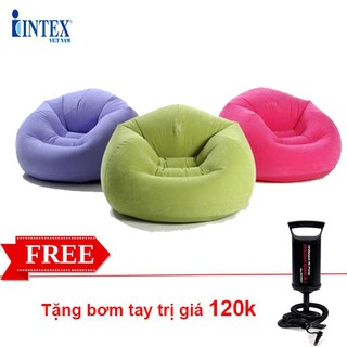 [Mã LIFEBKA5 giảm 10% tối đa 1 Triệu đơn 500k] Ghế hơi quả đào Intex 68569