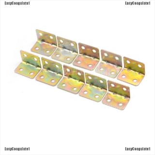 Bộ 10 nẹp góc 90 độ bằng kim loại 25x25x16mm để gắn kệ