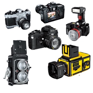 Đồ chơi lắp ráp GOROCK mô hình máy ảnh kỹ thuật số 3D