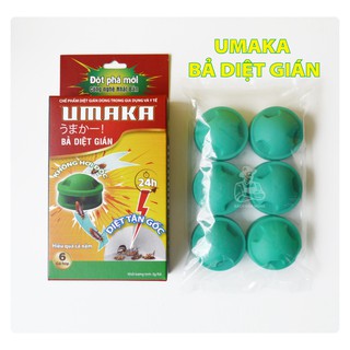 Bả Diệt Gián UMAKA - 6 cái/hộp