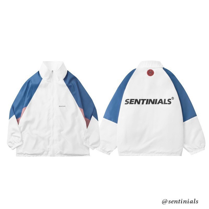 Áo Khoác Gió SENTINIALS 2 lớp siêu trẻ trung, Áo Khoác Dù Unisex Nam Nữ