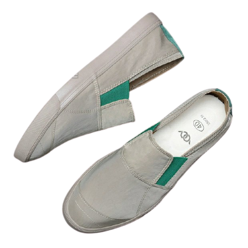 Slip on nam - Giày lười vải nam cao cấp BAODA - Vải polyester chống thấm 3 màu đen, khaki, xanh nhạt - Mã 20037 | BigBuy360 - bigbuy360.vn