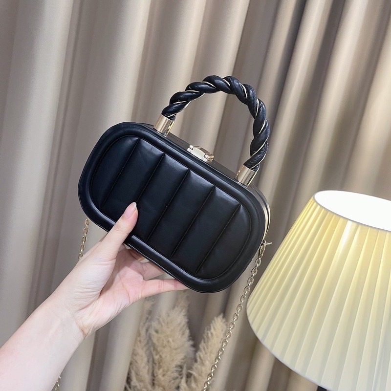 Cốp quai xoắn size 18cm HÀNG LOẠI 1 ko hộp