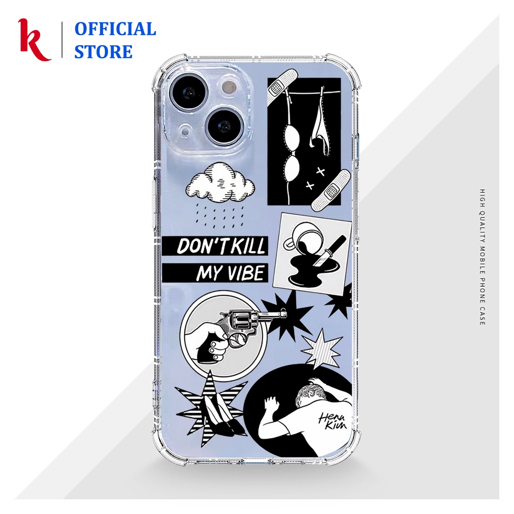 Ốp lưng iphone Dont kill dẻo trong chống sốc case 14plus 14 pro max 13 12 promax 11 mini 6 6s 7 8 plus x xr xs Se