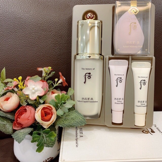 Kem Nền Che Phủ Tuyệt Vời Velvet Whoo date 2023(1 gói) | BigBuy360 - bigbuy360.vn