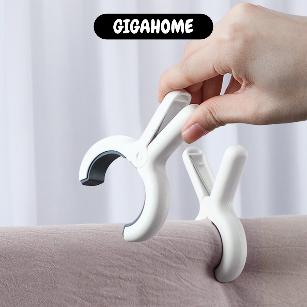 Combo 3 Kẹp Nhựa Bản To GIGAHOME Loại Nhỏ Phơi Quần Áo, Chăn Màn Siêu Chắc Chống Gió 10365