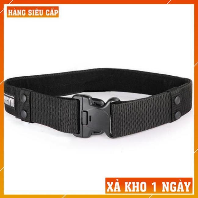 [FreeShip – Xả Kho 1 Ngày] Thắt Lưng Nam Cao Cấp - Thắt Lưng Lính Mỹ blackhawk Quân Đội Vải Dù Bản Rộng