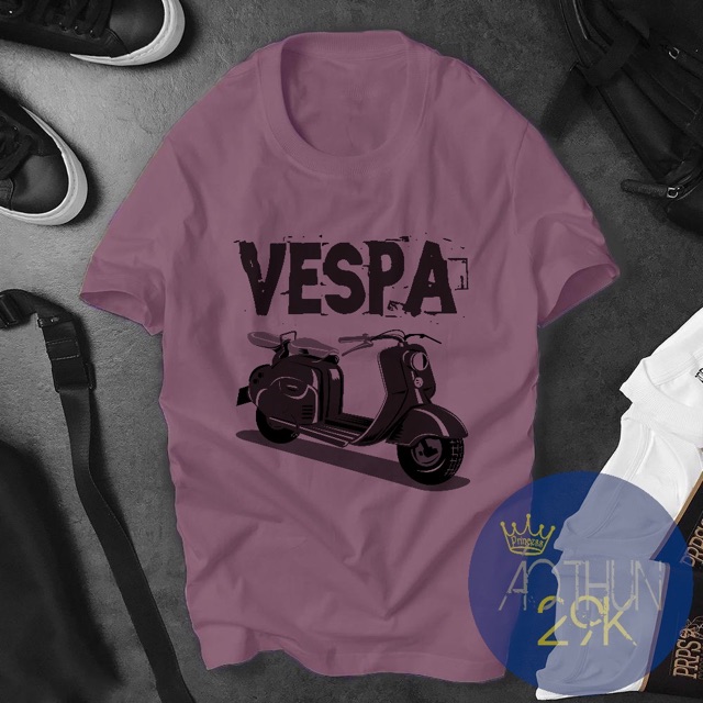 ALBUM 547 - ÁO THUN UNISEX VESPA NHIỀU MÀU