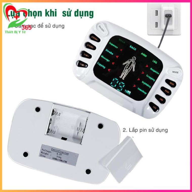 Máy Massage Xung Điện Trị Liệu, Máy Châm Cứu Bấm Huyệt Xung Điện, Máy Mát Xa Xung Điện YTK 309B