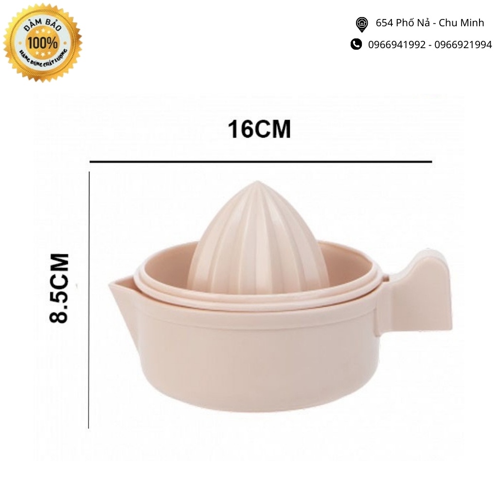 Vắt Cam - Chanh YOKO INOCHI - Bộ Vắt Cam Cho Bé Bằng Tay Có Lọc Bằng Nhựa Cao Cấp An Toàn Tuyệt Đối