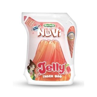 Túi nuvi jelly thạch đào 110ml