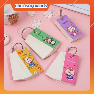 Bộ thẻ ghi nhớ FlashCard kèm khuyên học từ vựng– Flashcard Học tiếng ngoại ngữ hình con vật
