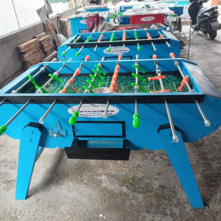 Bàn Bi Lắc Bóng Đá Cỡ Lớn 1,4m X-Red Y-Red Y-Blue Chuẩn Thi Đấu, Banh Bàn Foosball 1m4 Gia Đình Văn Phòng Hanana