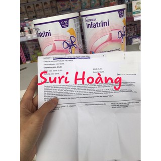Sữa infatrini nội địa Đức (400g)