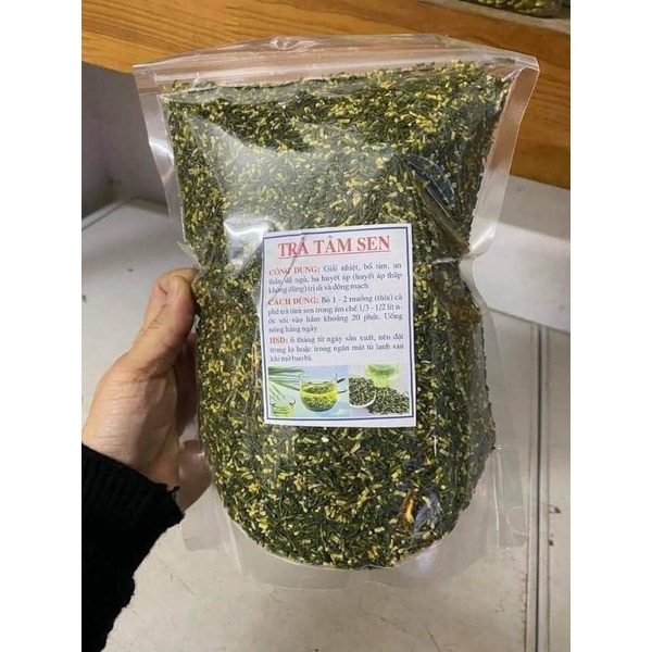Tâm sen khô  hàng tâm sen ta-ko chất bảo quản gói 1kg