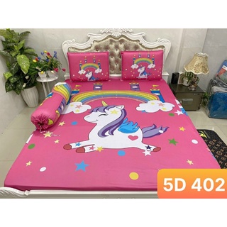 Bộ drap thun lạnh ý 5d cao cấp ms 596