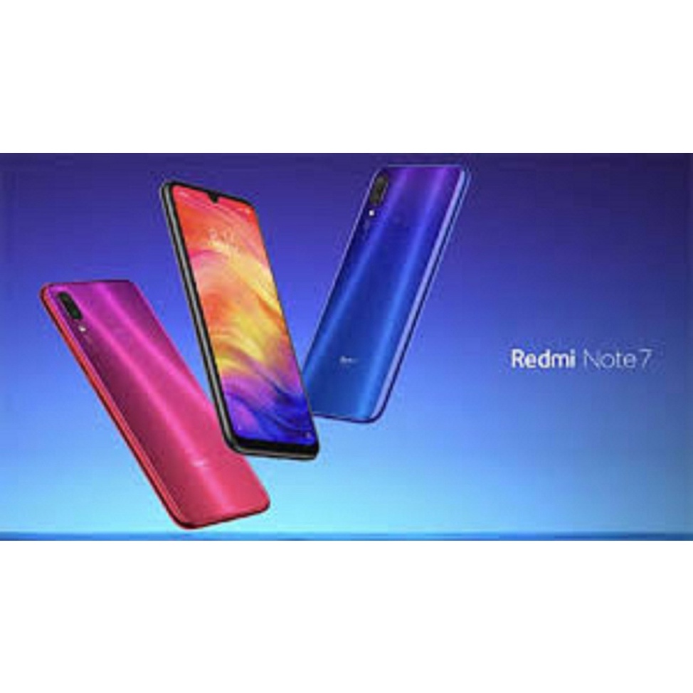 {Sập giá}Điện thoại Xiaomi Redmi Note 7 2sim bộ nhớ 64G ram 4G, Camera siêu nét MSP 021