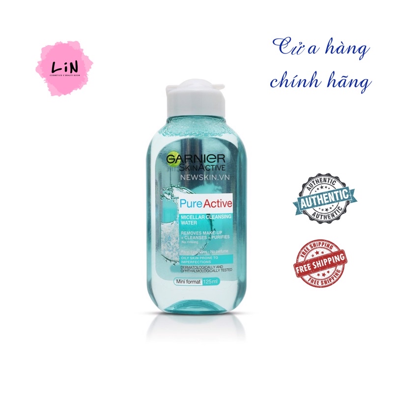 nước tẩy trang Garnier 125ml ( đọc mô tả )