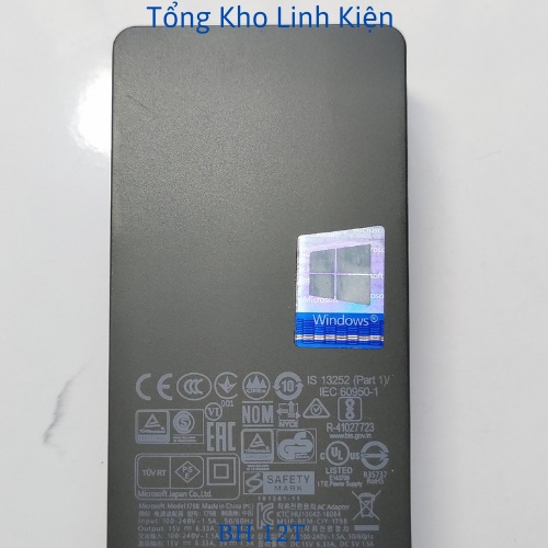Adapter Sạc Surface Microsoft 13W 39W 44W 65W 102W Model 1623 1624 1625 1645 1724 1796 1798 1800 1706  1751 1824 1514