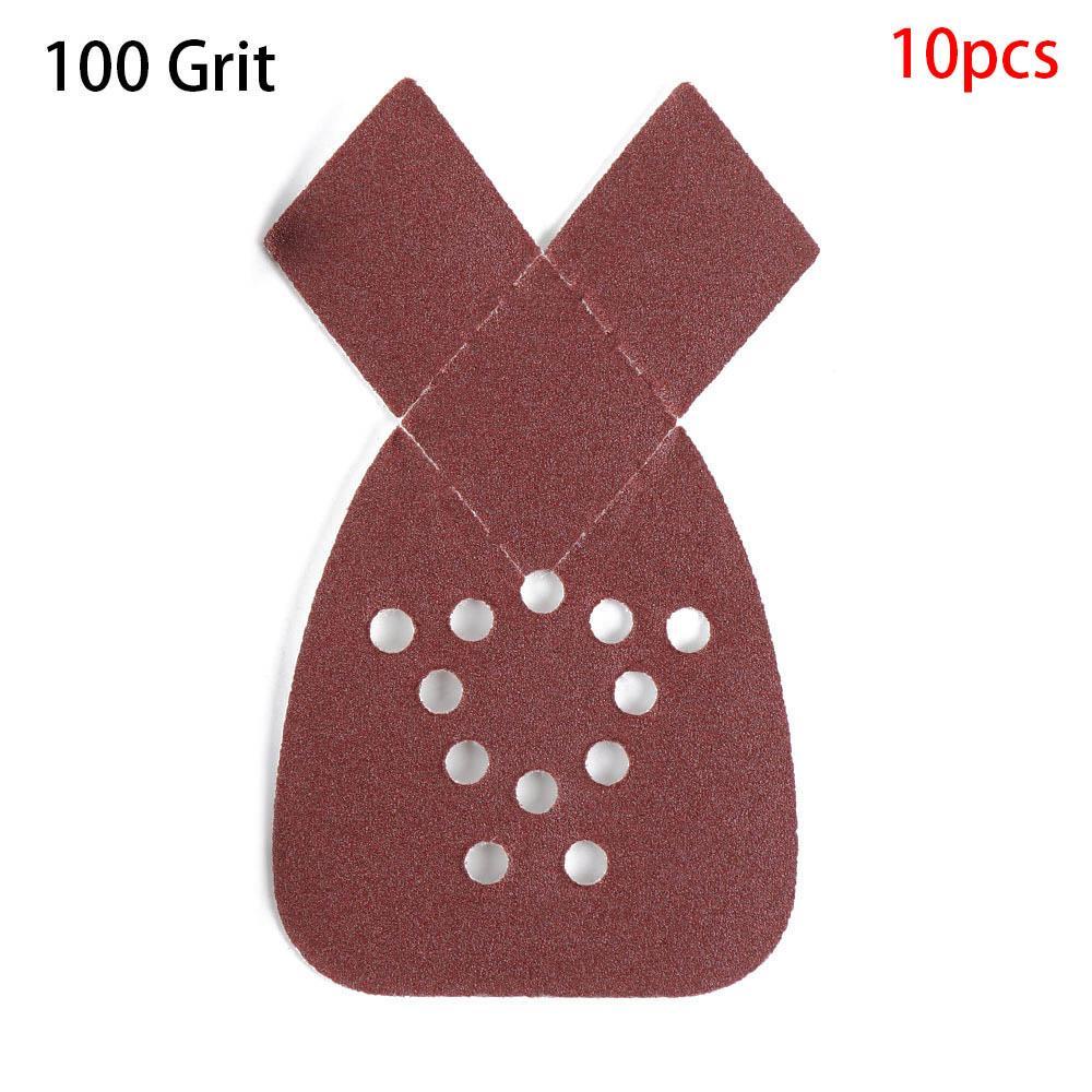 FAY Set 10 Đĩa Chà Nhám Chuột Màu Đen