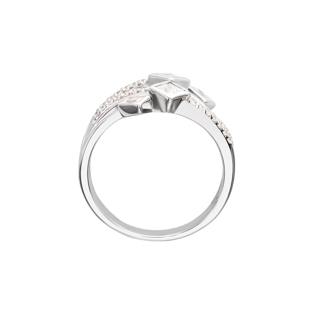Nhẫn bạc đính đá CZ PNJSilver XMXMW000055
