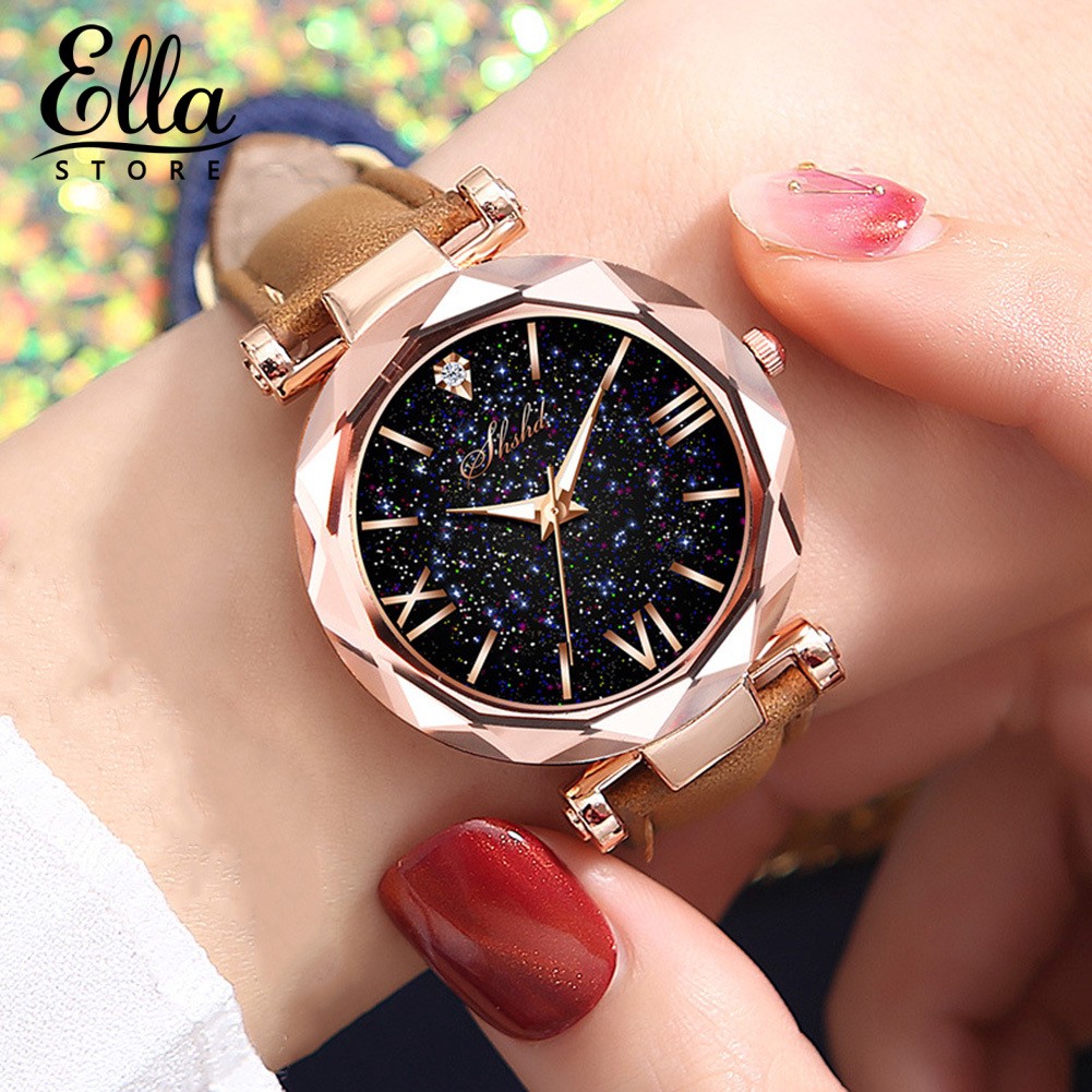 Đồng Hồ Dây Da Mặt Số La Mã