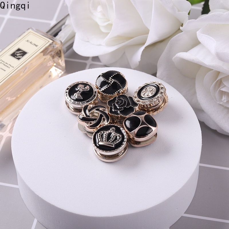 Cài áo khăn choàng Miss Zoe phong cách Hồi giáo đính đá từ tính an toàn chống trượt dùng làm quà tặng dành cho nữ