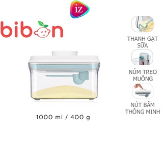 Hộp đựng sữa bột kín khí Bibon - Hình chữ nhật (1000ml)