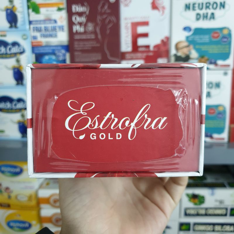 Estrofra Gold 50 Viên – Giúp làm sáng da, cải thiện tình trạng thiếu hụt nội tiết tố nữ