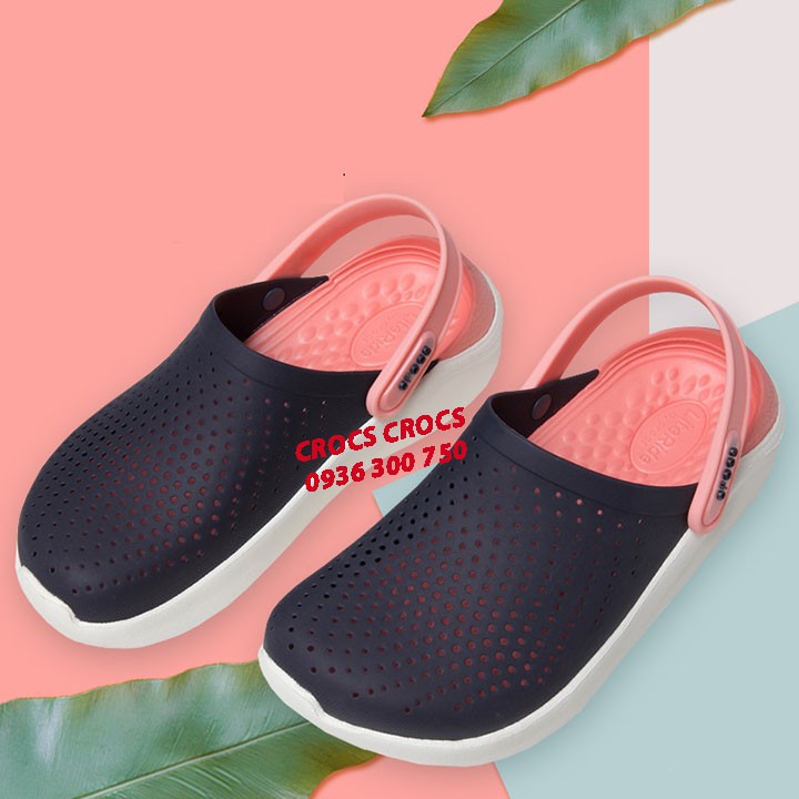 DÉP SỤC C.ROC.S. LITERIDE MÀU NAVY LÓT CAM