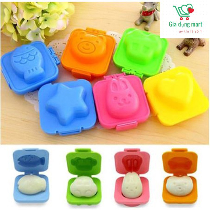 Bộ 6 khuôn làm cơm, làm bánh