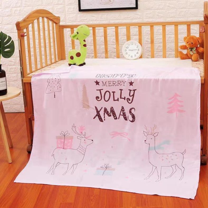 Chăn cotton lụa Aden cho bé