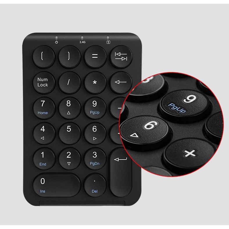 Bàn phím số ko dây cho Laptop/laptop táo