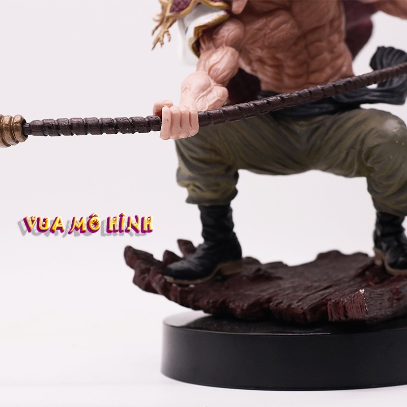 [RẺ VỔ ĐICH] Mô hình One Piece - Figure tứ hoàng Râu trắng trạng thái chiên đấu cao 20cm full BOX