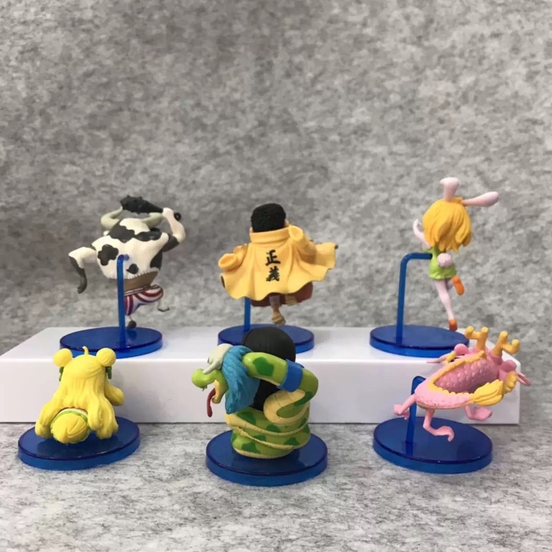 Set mô hình One Piece WCF 13 Figure, set bộ 6 con Rồng hồng Viễn Dương Computer