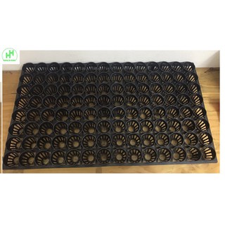 Combo 1 Vỉ Nhựa Đựng Chậu Mô 4cm + 112 Rọ Trồng Hoa Lan