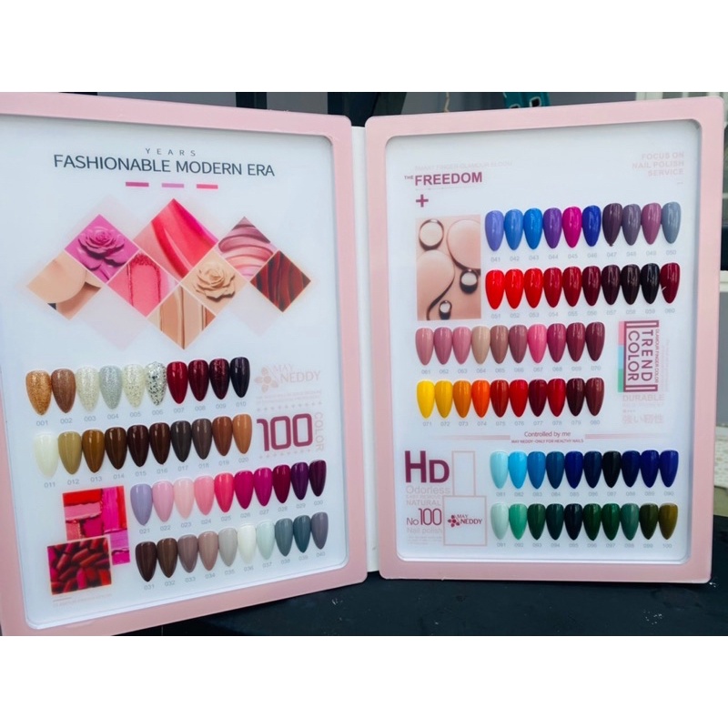 Sơn gel May Neddy 100 màu   - Sushi nail mi